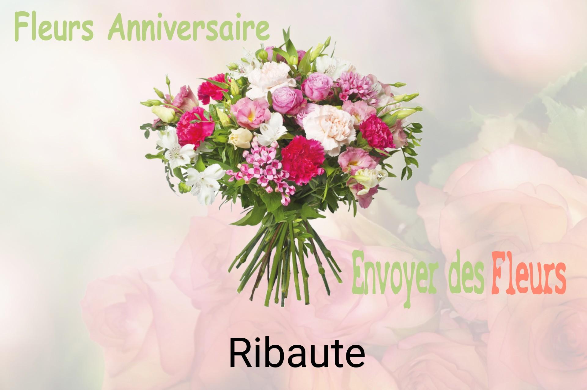 Bouquet de fleurs d’anniversaire livré à Ribaute